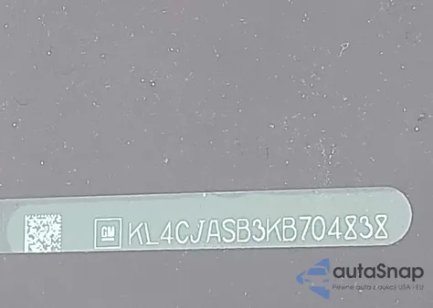 2019 Buick Encore Fwd Preferred z USA, uszkodzony, nr VIN KL4CJASB3KB704838